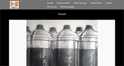 Desktop Screenshot of cours-peinture-vendee.com